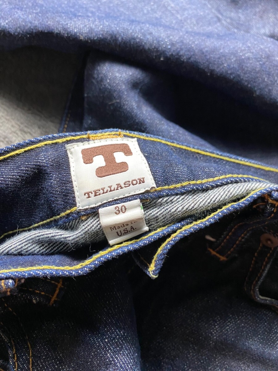 Tellason denim jeans selvedge made in USA size 30 | eBay Tellason denim jeans selvedge made in USA size 30 | eBay