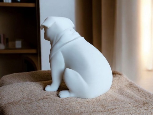 Dog Garden Ornament Pug Home Decoration Form/Sculpture Plastic - Modern - Picture 6 of 15
