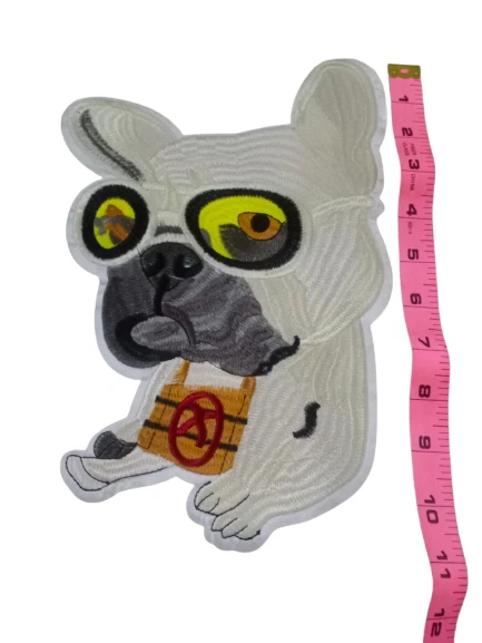 Lot 8 PC Large Mix Iron on Patches Fashion Embroidered Clothes Jacket Bikers Top - Image 2 of 4