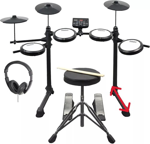 AXUS AXK4 DRUM KIT ERSATZTEILE @snare Tom Crash Ride HH Kick Pedal 9V Modul - Bild 75 von 75