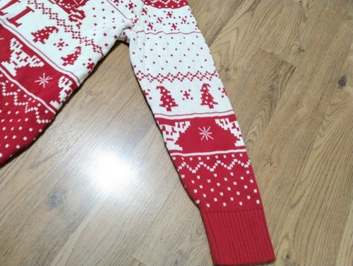 NATIONAL LAMPOONS CHRISTMAS VACATION Shitter's Full Ugly Christmas Sweater 2XL - Picture 5 of 13
