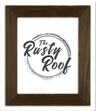 Distressed Everly - Vintage Espresso Picture Frame - Solid Wood