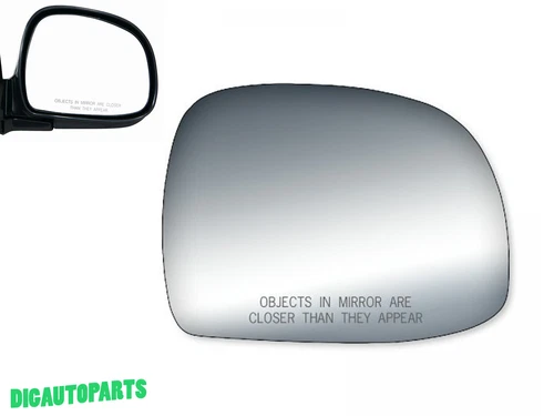 Mirror Glass for 1995-1998 Chevy Blazer S10 Passenger RH Side Convex #3228