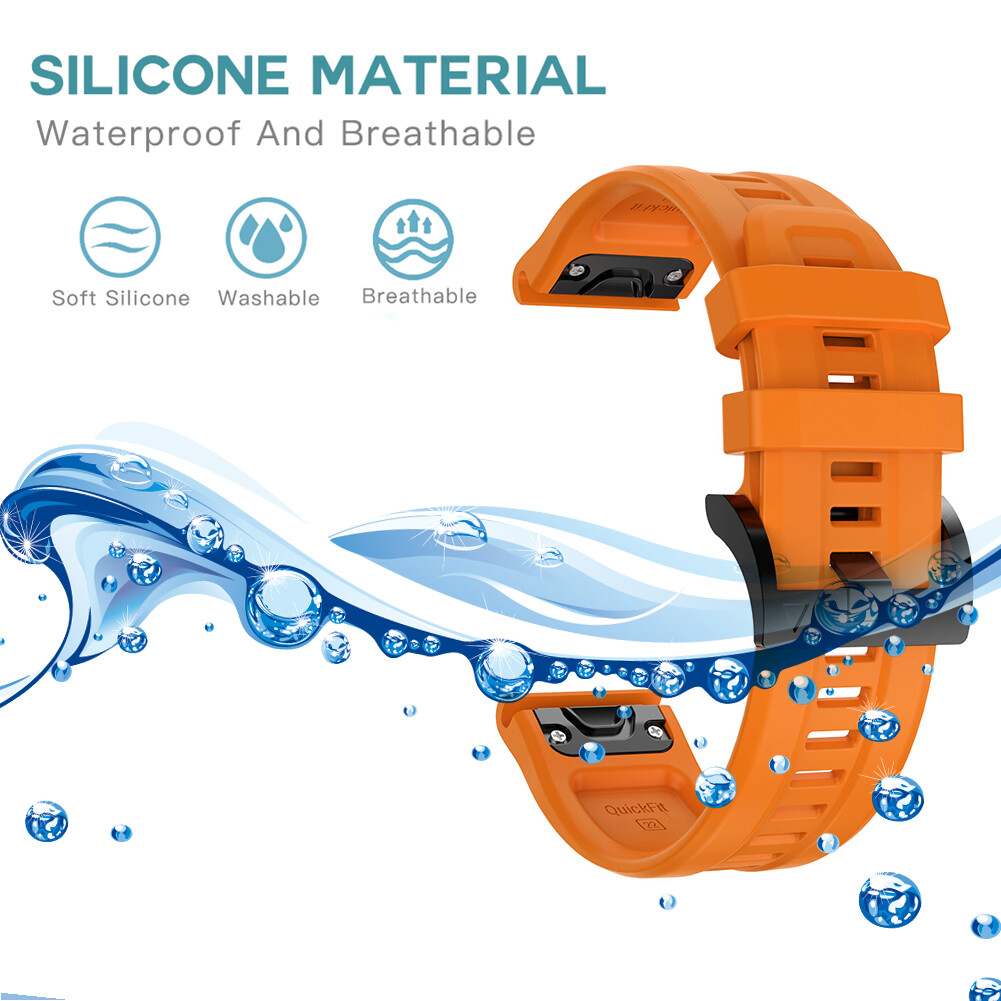 Strap for Garmin Fenix 7/6 Pro/5 Sport Watch Bracelet Watchband for