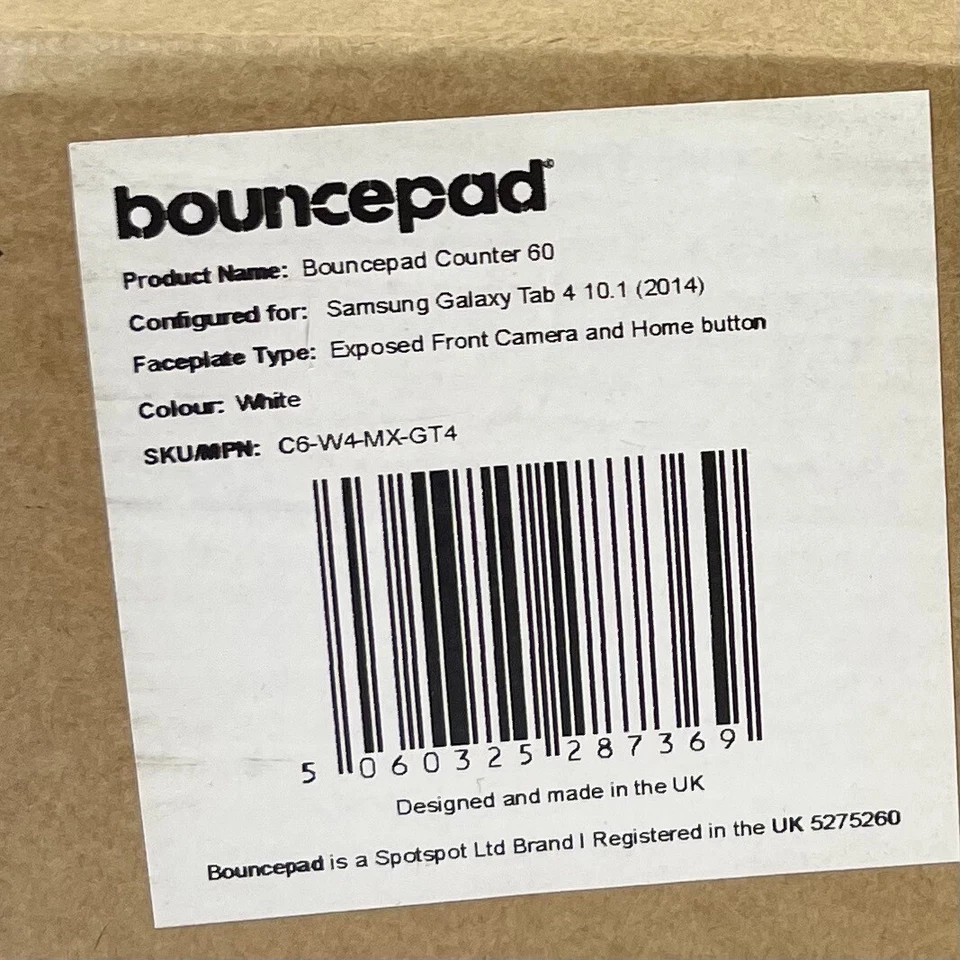 Bouncepad Counter 60 Tablet Mount Stand For Samsung Galaxy Tab 4 10.1 C6-W4-MX - Image 3 of 4