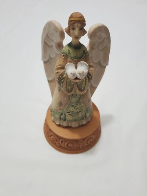 G. DeBrekht Angel of Love Figurine 55326 Guardian Angel Series DerEvo Collection