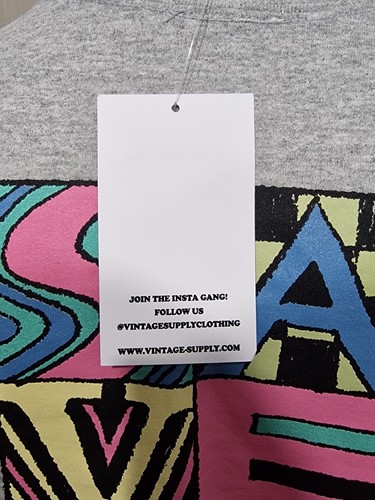 Vitange Supply Men Grey T Shirt Skate Park Size L New - Picture 6 of 8