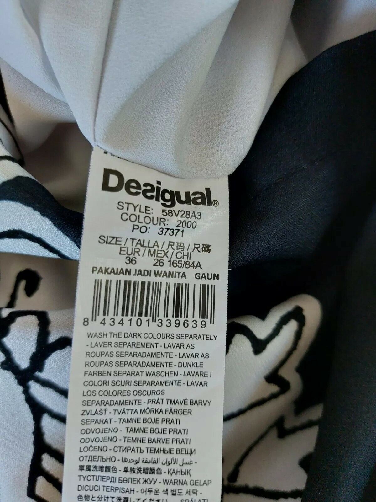 Robe Desigual Taille 36 – Bleu – Très Bon état (peu Portée)