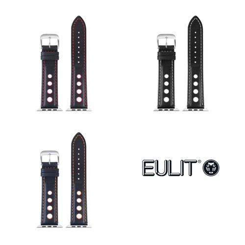 Eulit Racing Smart Apple Watch Uhrenarmband (9652) - 3 Farben - Ersatz-Armband - Bild 1 von 10