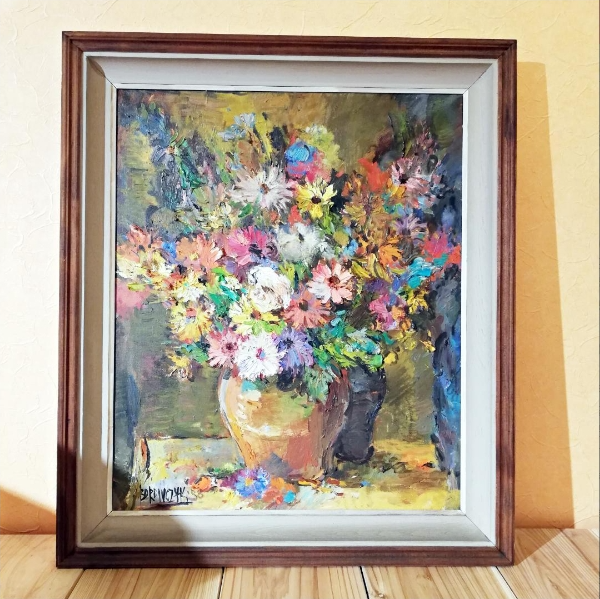 Wlodzimierz Borowczyk Oil Painting FLOWERS True Work of Art Wlodzimierz Borowczyk Oil Painting FLOWERS True Work of Art