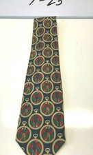 Men's Robert Talbott "Mark, Fore  Strike" Golf Silk Necktie