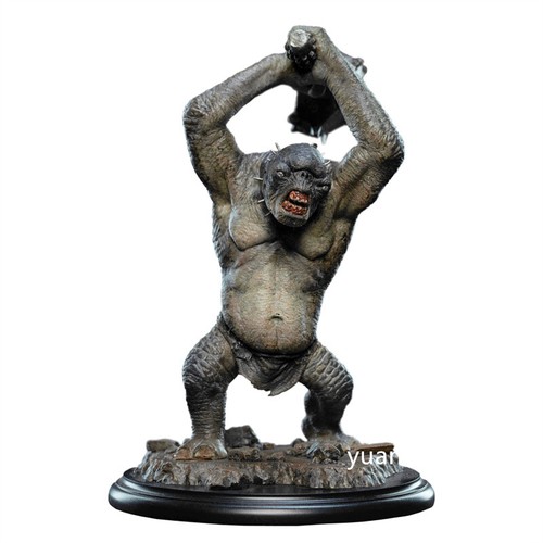 16cm Lord of the Rings Fellowship of the Ring Cave Troll Mini Resin Statue Model - Picture 5 of 12