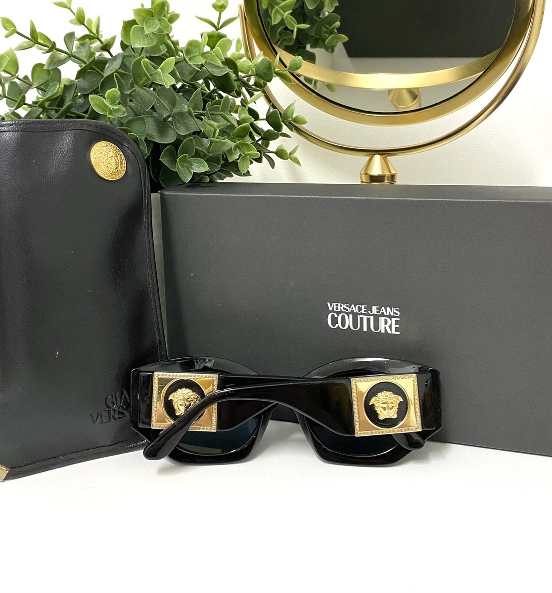 90's Gianni Versace Medusa Biggie Smalls MOD 420/C COL 852