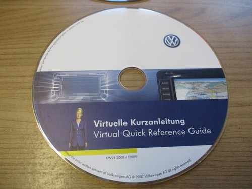 Navi Navigation DVD Karte Europe Deutschland 2008 VW Passat CC EOS 1T0051859D - Bild 3 von 9