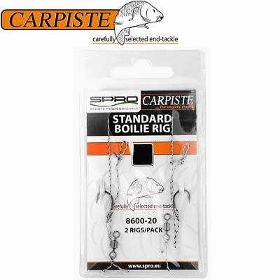 Carpiste Standard Carp Rig - 2 Karpfenmontagen Zum Karpfenangeln