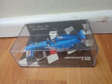 MINICHAMPS 1/43 BENETTON PLAYLIFE B198 ALEX WURZ 1998 F1 FORMULA 1 DIECAST CAR