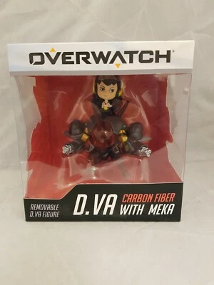 Overwatch Cute But Deadly D.Va & Meka Carbon Fiber Edition Figure Boxed - Image 1 of 4