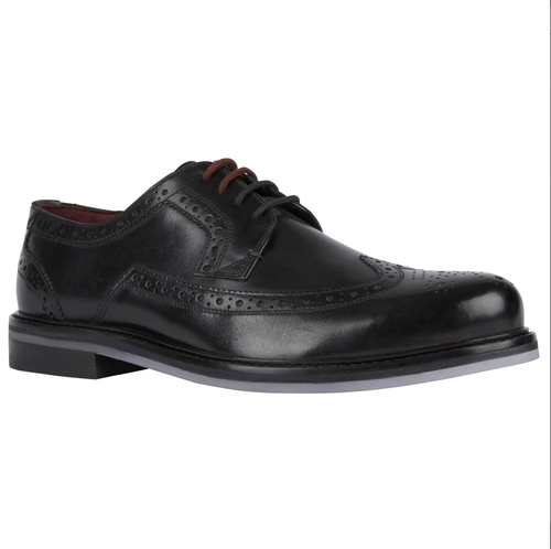 Ted Baker Men's Black Titanium Derby 