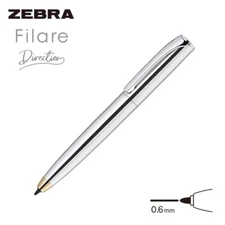 ZEBRA Filare Direction Water-Based Marker Twist Retractable Pen 0.6mm Japan Made