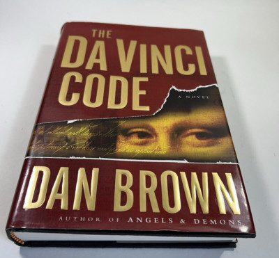 The Davinci Code by Dan Brown 1st Ed 39th printing  HCDJ Not Price Clipped 2003