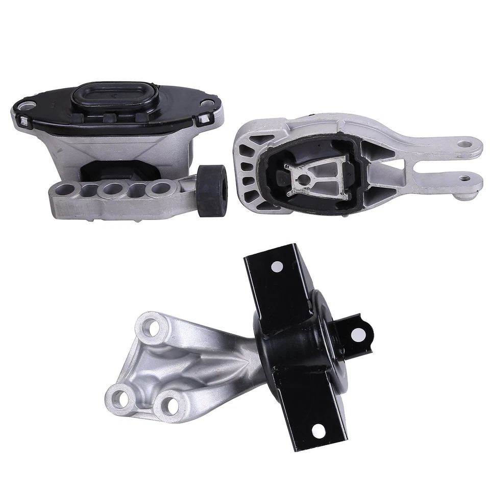 2013 2014 2015 2016 For Chevrolet Sonic 1.8L AUTO Motor & Transmission Mount Set - Imagem 4 de 4