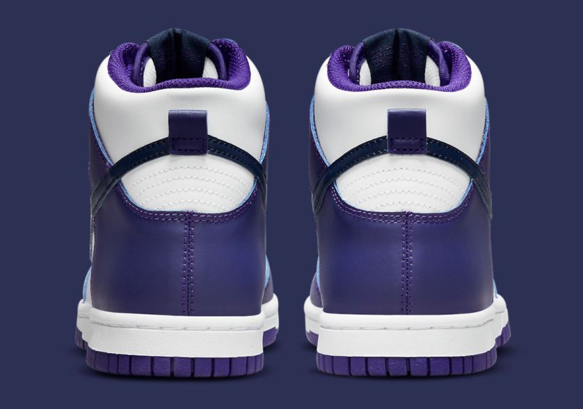 Nike Dunk High Electro Purple Midnght Navy (GS)