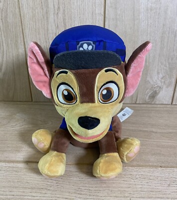 Paw Patrol Chase Play and Say Puppe weich Plüschtier interaktiv reagiert Film Phrase