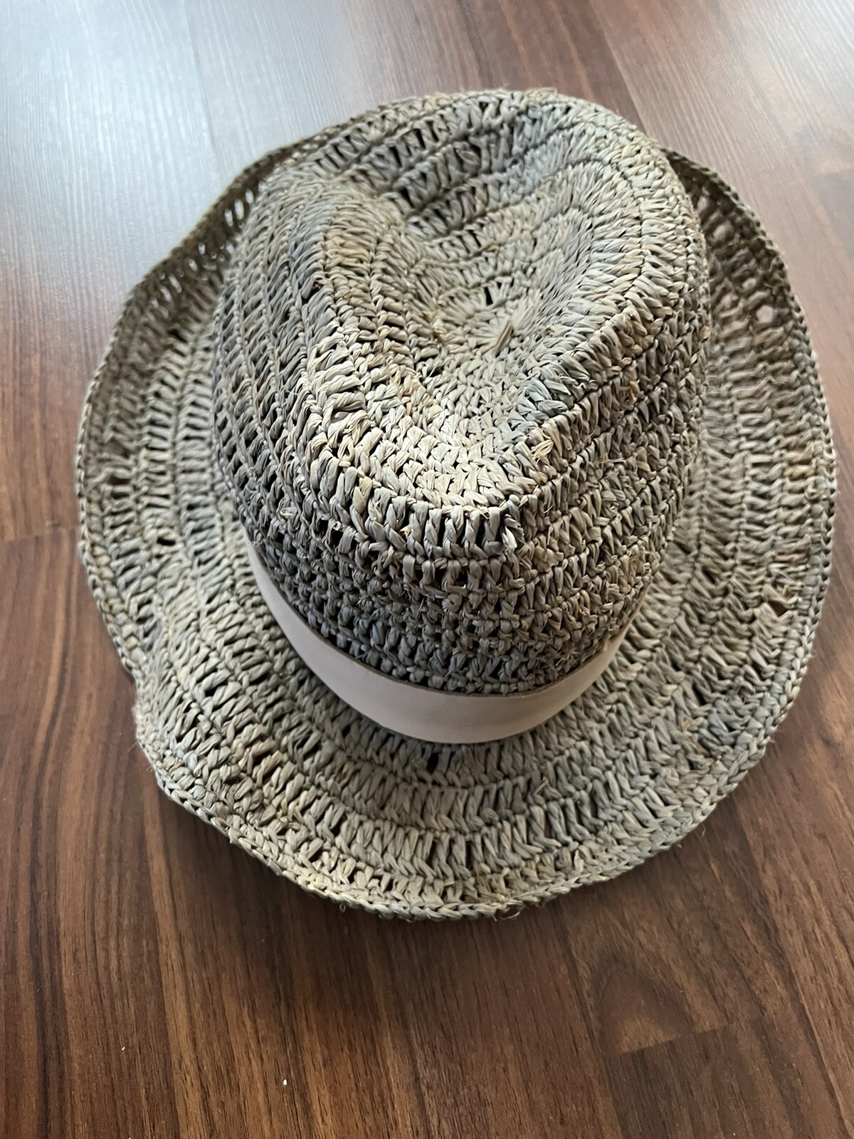 Hatattack Womens Braided Strap Raffia Panama Hat … - image 9