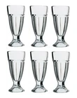 Milkshake Glasses Dessert Sundae Ice Cream Soda Glass Tall American Style 300 ML