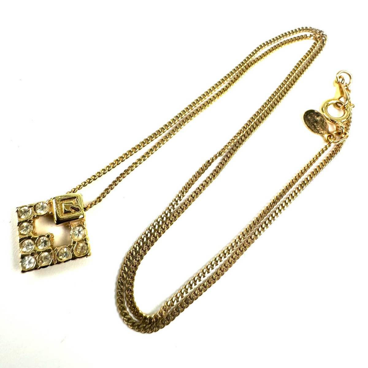 新品★ GIVENCHY G Square RingChain Necklace 新品☆ GIVENCHY G Square RingChain Necklace