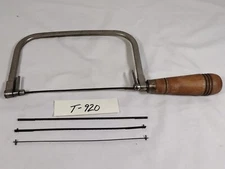 Vintage Copping Saw No 10 Disston-Porter Wood Handle 6.25” Pin Blades (920)