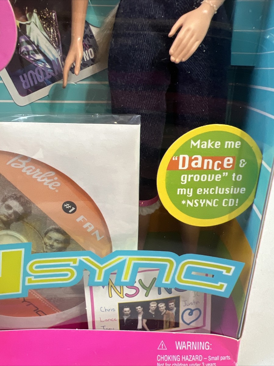 2000 Mattel Barbie NSYNC #1 Fan With CD & Collector Cards - NIB | eBay