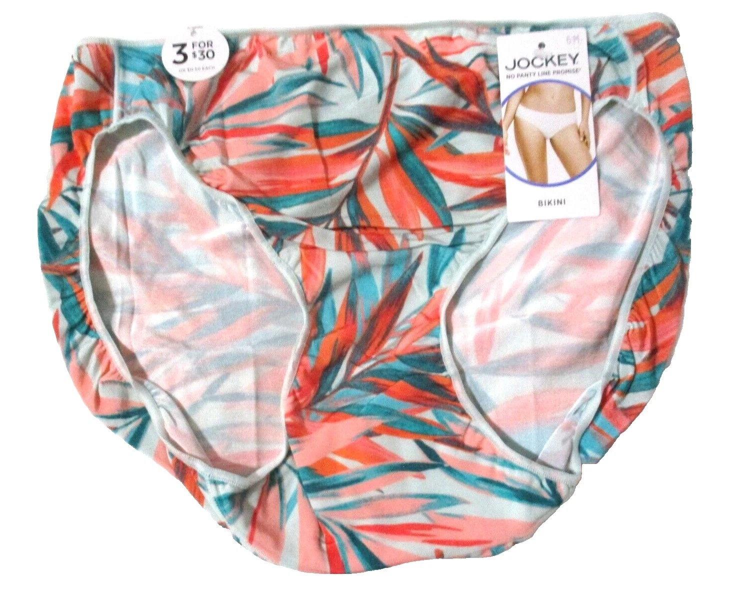 Bragas para mujer de jockey spandex florales