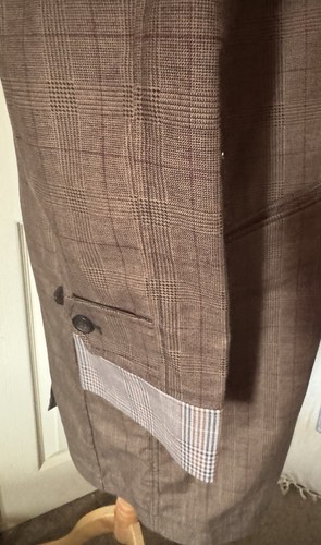 MAISON MARGIELA H&M Collab (Fusione di Cappotti Auto) Trench a Scacchi S-M Ltd Ed - Foto 10 di 18