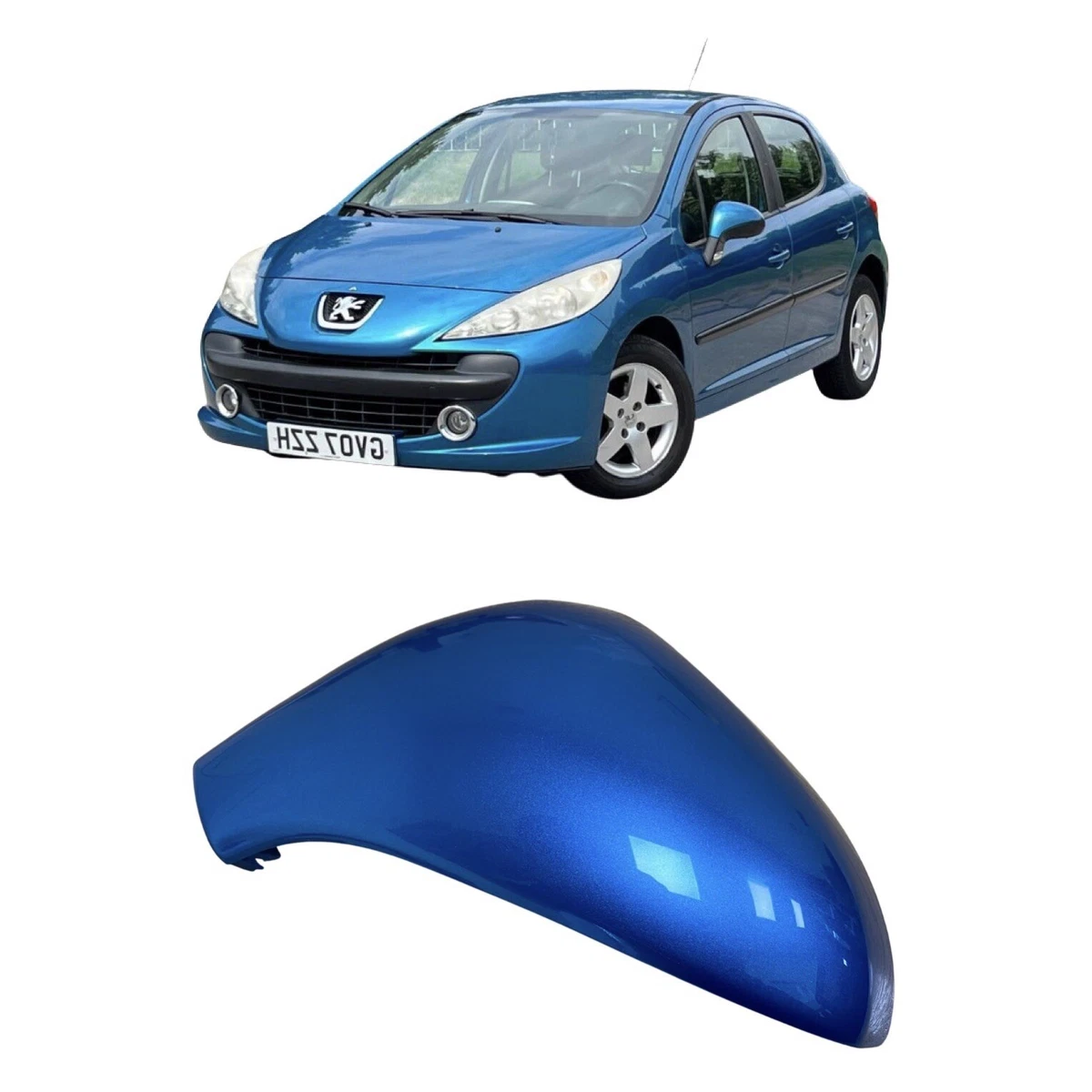 Peugeot 207 wing mirror cover deals