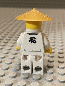 LEGO Ninjago Minifigure NJO064 Wu Sensei - Pearl Gold Hat - 9450 70505