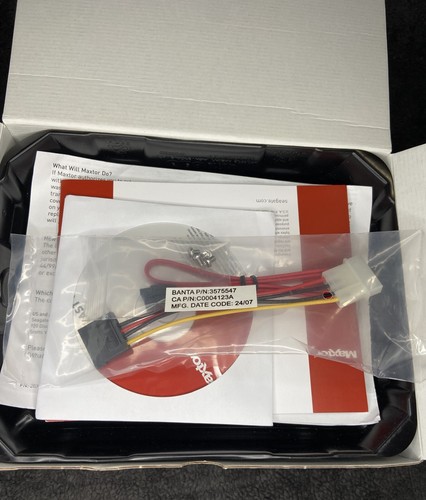 Maxtor DiamondMax 160GB SATA 2/300 Internal Hard Drive Kit HDD 9DN1A2-590 NEW - Picture 5 of 6