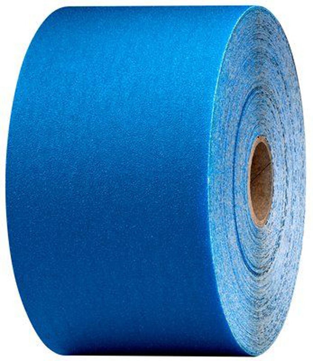 Rouleau Abrasif 3M Stick-It Bleu - Grain 600, Adhésif, Référence 36228