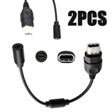 2Pcs Cord Cable Breakaway Trip For Wired Original Microsoft Xbox Controller