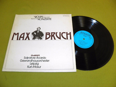 Salvatore Accardo - Bruch - Violin Concertos No. 1 & No. 2 - ETERNA STEREO LP