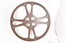 16mm 400-foot Metal Projector Take Up Reel.