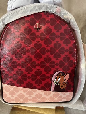 Kate Spade X Tom & Jerry Mini Convertible Backpack Bag Mouse  display picture 2