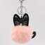 thumbnail 60 - 2020 New Cute Pineapple Fur Ball Keychain Bag Car Pendant Keyring Birthday Gifts