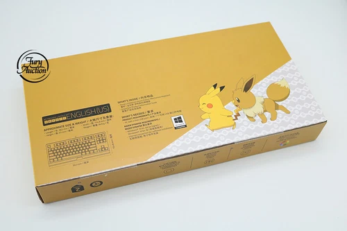 New Razer x Pokémon Eevee Blackwidow TKL Wired Mechanical Keyboard Green Switch - Picture 4 of 9