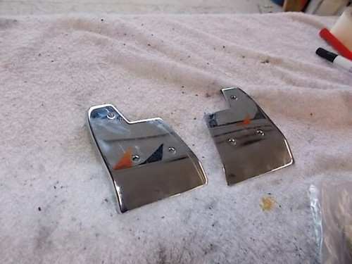 Mercedes W209 CLK EZ 02 Blenden Chrom Tür links und rechts oben .