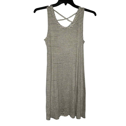 Olivia Rae Tank Dress Striped Sz Large 
