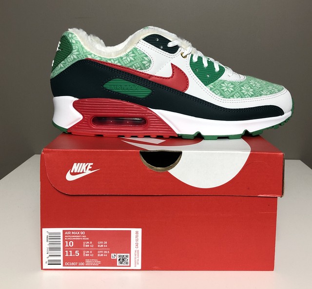 Nike Air Max 90 Christmas Sweater Nordic Christmas DC1607-100 | eBay