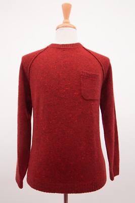 NWT $1625 Brunello Cucinelli Cashmere-VWool Speckled Crewneck Knit 50/40 US A181