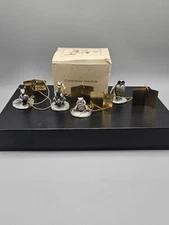 Classic Winnie The Pooh Hudson Pewter Figurines Lot Of 4 Piglet Owl  Kanga Pooh