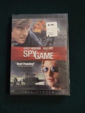 Spy Game (DVD, 2002, Full Frame Collectors Edition) Robert Redford and Brad Pitt